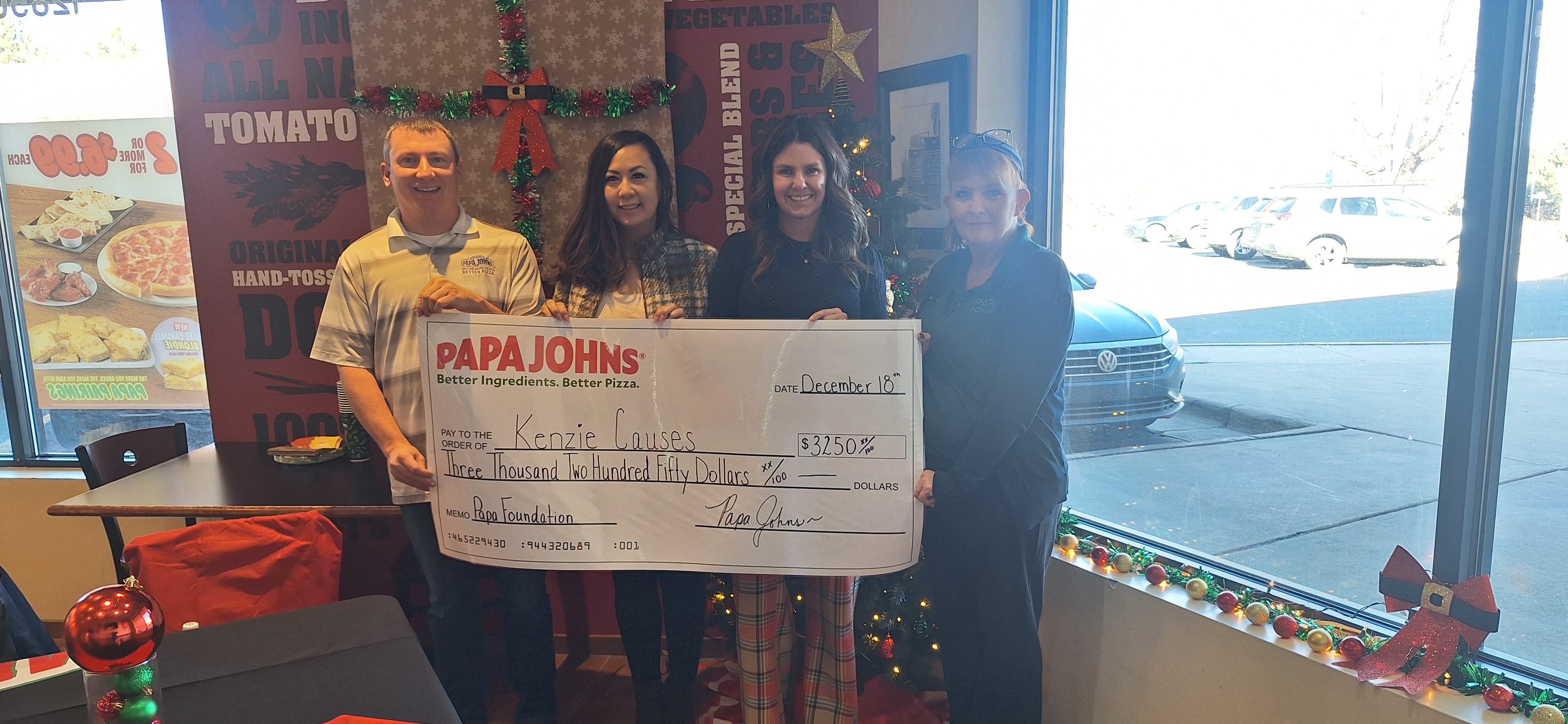 All-Hands Company Meeting at Ozark Pizza HQ